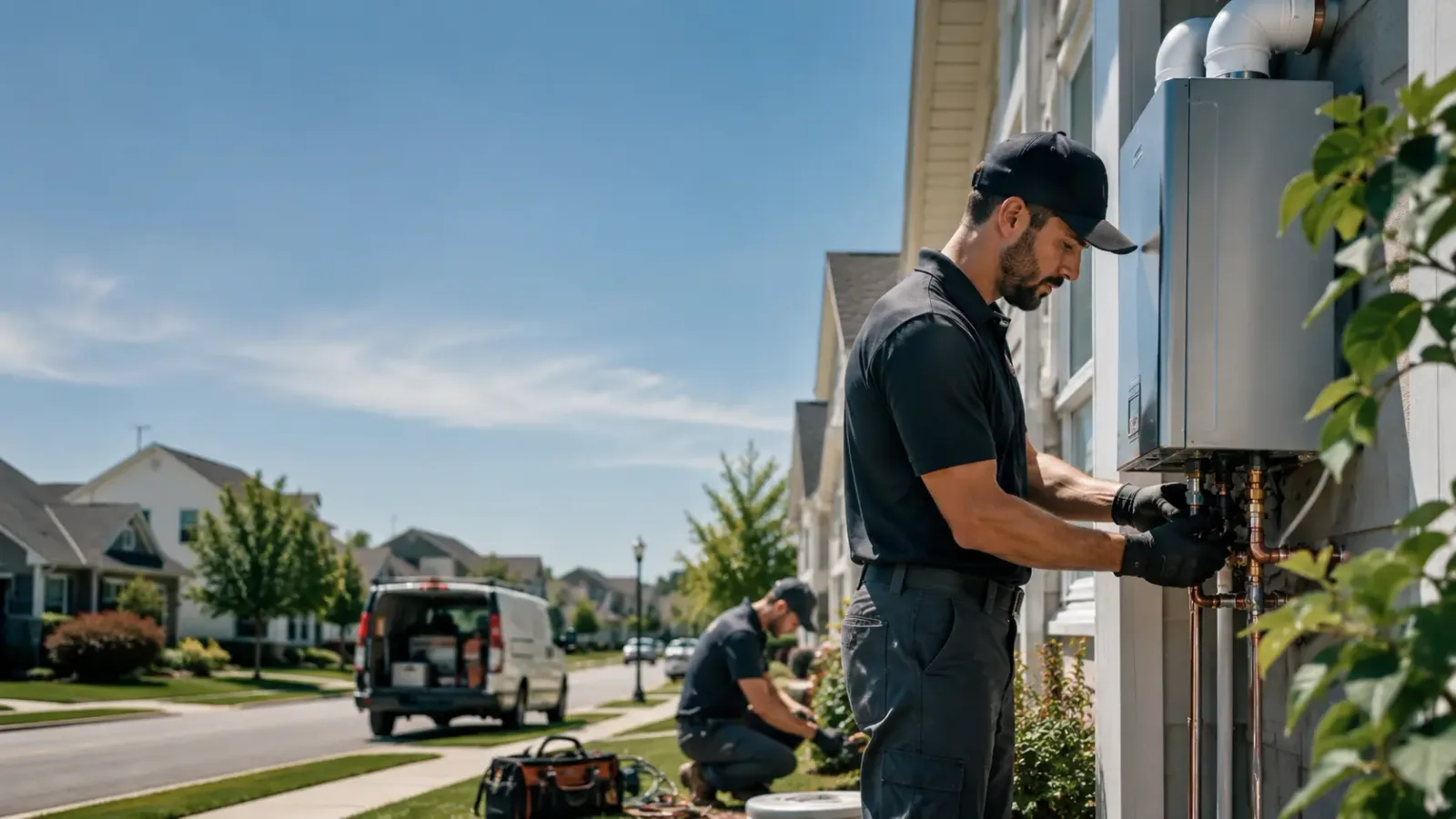 Tankless Water Heater Installation in Hollenberg, KS